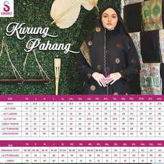 Kurung Pahang  3XL TO 8XLBaju Kurung Pahang 🥰

 

✅ Material 100% soft cotton
✅️ Corak bunga sulam benang lembut
✅️ Baju tidak ada lining
✅ Cutting baju kurung Pahang
✅️ Leher bulat ada zipSongket TradisiTradisi ModenKurung Pahang 3XL