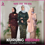 Kurung KedahKurung Kedah 🥰

 

✅ Material 100% soft cotton
✅️ Corak bunga sulam benang lembut
✅️ Baju tidak ada lining
✅ Cutting baju kurung Pahang
✅️ Leher bulat ada zip belakSongket TradisiTradisi ModenKurung Kedah