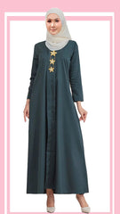 Baju Jubah Kebarung